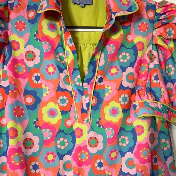 SSYS Puff Sleeve Kendall Dress In Floral - Picture 3 of 5